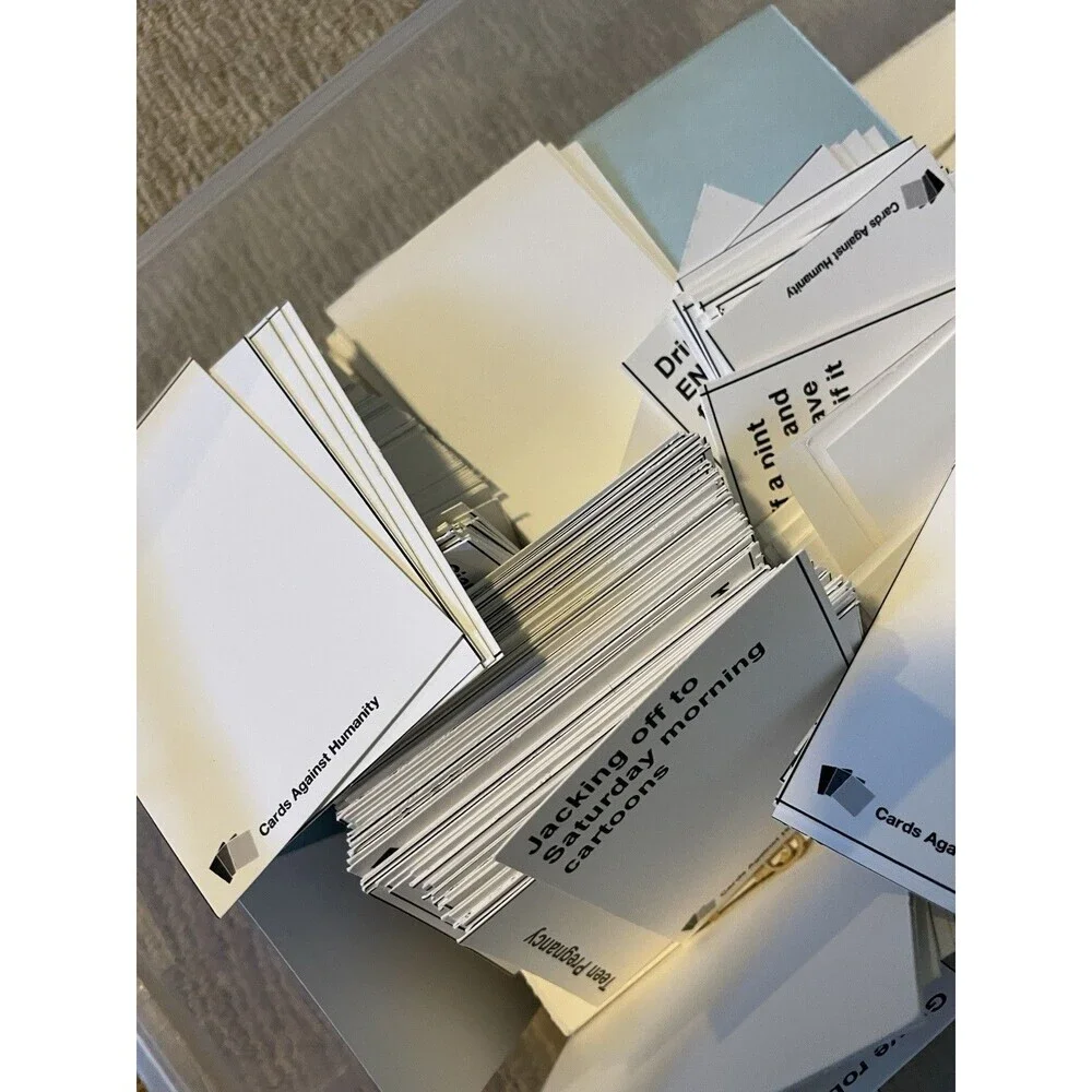 Cards Against Humanities Card Game Expansion Packs Copies Box Lot Adult Game